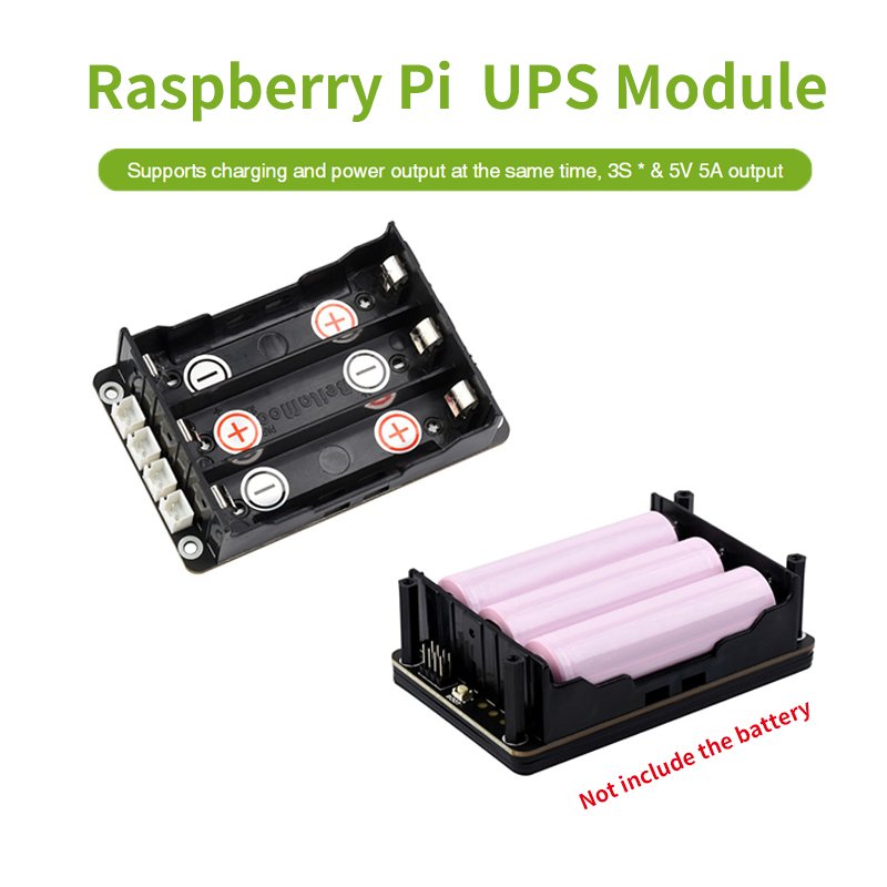 Raspberry Pi Uninterrupted Power Supply Ups 18650 - Himbeer Pi 5 Ups Hut Unterstützung