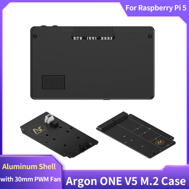Argon One V3 M.2 Nvme Case - Argon ONE V5 M.2 NVME-Gehäuse für